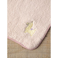 ウェーブ ハンドタオル RODY パイルハンカチ 20×20cm ライトピンク 417762 1個（直送品）