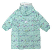 ユアーズアーミーワールド レインコート キラキラガーランド キッズ 110cm 雨具 グリーン 432458 1個（直送品）