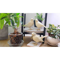 キシマ ガーデンオーナメント バードブラザーズ 3羽 置物 452514 1個（直送品）