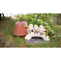 キシマ ガーデンオーナメント シマエナガ 置物 452517 1個（直送品）