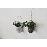 アビテ フラワーポット グランディール ハンギングポット 鉢カバー 植木鉢 アイアン 455213 1個（直送品）