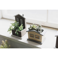 アビテ フラワーポット コティ トールポット 植木鉢 ブラウン 457765 1個（直送品）