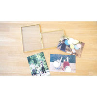 キシマ フォトフレーム マルチフェイス メタルフレーム ハガキ判 2連 467961 1個（直送品）