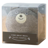 ウェーブ おもちゃ コロコロボール スマイリーくまさん ベビー グレー 473352 1個（直送品）