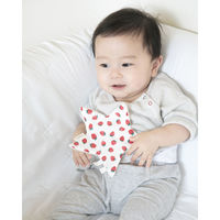 ウェーブ ベビー ハンカチ カシャカシャスターハンカチ フルーツ イチゴ 473364 1個（直送品）