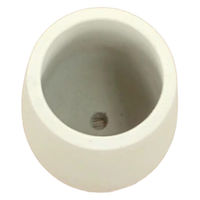 アビテ 植木鉢 モノクローム エッグポット S ホワイト 474910 1個（直送品）