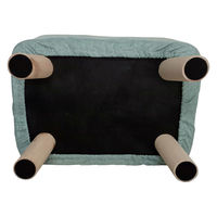 アビテ スツール ミニ 長方形 座面高28cm コロン・チェア・レクト グリーン 477384 1個（直送品）