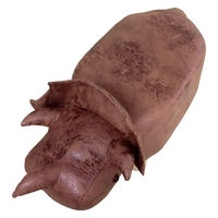 アビテ アニマルスツール 恐竜 座面高26.5cm ティーア・スツール・トリケラトプス ブラウン 477397 1個（直送品）