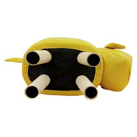 アビテ アニマルスツール 犬 座面高26.5cm ティーア・スツール・ドッグ イエロー 477393 1個（直送品）