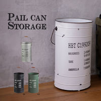 アビテ 傘立て ペールカン ストレージ Mサイズ 直径23.5cm ホワイト 477926 1個（直送品）