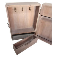 アビテ 収納ボックス デタンデュ キーボックス 木製 幅22.5×奥行13×高さ30cm 477955 1個（直送品）