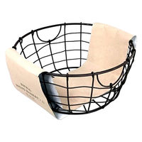 アビテ かご スウェル ラウンドバスケット L 幅20×奥行20×高さ9cm ブラウン 477951 1個（直送品）