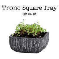 アビテ 植木鉢 トロン スクエアトレー 479206 1個（直送品）
