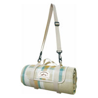 丸和貿易 レジャーシート オーセンティック チェック L 150×200cm コンパクト コーラル 489877 1個（直送品）