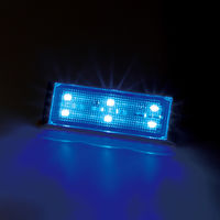 YAC 流星ポイントマーカー リトル クリア/ブルー CE275 1個（直送品）