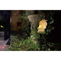 キシマ ソーラーガーデンライト フェアリーズ アサガオ 451220 1個（直送品）