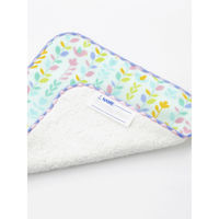 ウェーブ ミニタオル ガーゼミニハンカチ 15×15cm グラスガーランド サックス 408064 1個（直送品）