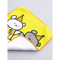 ウェーブ ミニタオル こぐまちゃん 15×15cm さよならさんかく 401403 1個（直送品）