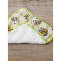 ウェーブ ベビー ハンカチ ミニハンカチ こぐまちゃんえほん チェック 438683 1個（直送品）