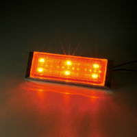 YAC 流星ポイントマーカー リトル クリア/アンバー CE272 1個（直送品）