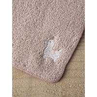 ウェーブ ハンドタオル RODY パイルハンカチ 20×20cm スモークピンク 417765 1個（直送品）