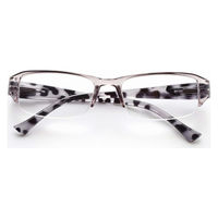 エール 老眼鏡 シニアグラス ハーフタイプ ブルーライトカット +1.00~+3.00 +2.00 456359 1個（直送品）