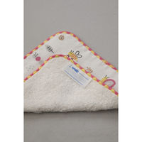 ウェーブ ミニタオル ガーゼミニハンカチ 15×15cm なかよしな虫さん ピンク 408079 1個（直送品）