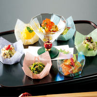 ヤマコー 両面OP珍味入 オーロラ (ミニ) 200枚 66391 1セット(200枚)（直送品）