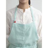 ウェーブ エプロン やさしいガーゼのエプロン COCOWALK ミント 412148 1個（直送品）