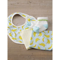 ウェーブ 出産祝い ソックスギフトBOX くだもの 女の子 男の子 靴下 バナナ 440082 1個（直送品）