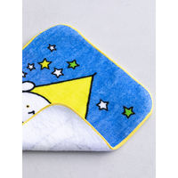 ウェーブ ミニタオル こぐまちゃん 15×15cm 星空さんかく 401402 1個（直送品）