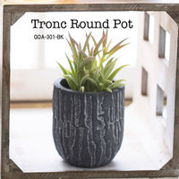 アビテ 植木鉢 トロン ラウンドポット 479104 1個（直送品）