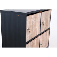 【軒先渡し】東馬 タナス ロッカー 6人用 幅900×奥行400×高さ1291mm 1台（直送品）