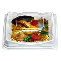 デンカポリマー 惣菜容器 D’sカフェP13-13Sホワイト 00586721 1ケース(1200個(50個×24))（直送品）