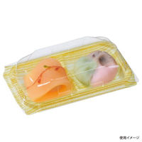 福助工業 和菓子容器 華詩パック WK-2 木目 00769195 1ケース(1600個(50個×32))（直送品）