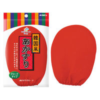 キクロン 衛生資材 キクロンファイン あかすりグローブ 00797579 1ケース(60個(10個×6))（直送品）