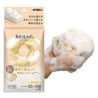 キクロン 衛生資材 あわまみれ ボディタオル ラーザ ふつう 00797605 1ケース(60個(10個×6))（直送品）