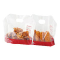 コバヤシ 耐油袋 和柄deタッチ(小) 朱色 00799636 1ケース(2000個(50個×40))（直送品）