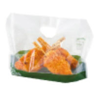 コバヤシ 耐油袋 和柄deタッチ(大) 草色 00799637 1ケース(2000個(50個×40))（直送品）