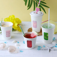 ケーピープラテック 紙コップ KMT-8 窓有紙コップ ホワイト 00801561 1ケース(1000個(50個×20))（直送品）