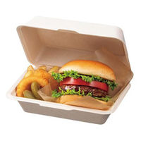 ケーピープラテック 弁当容器 KB-61-S ナチュラル 00804088 1ケース(400個(50個×8))（直送品）