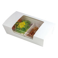 ヤマニパッケージ テイクアウトボックス ミエルデリ LL 10-404 1ケース(100個(20個×5))（直送品）