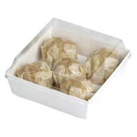 ヤマニパッケージ 紙トレー ペーパーフードトレー 12×12 10-413 1ケース(400個(40個×10))（直送品）