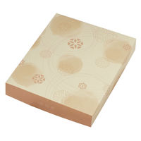 ヤマニパッケージ 和菓子容器 和彩 しらちゃ色20ヶ入 トレーなし 19-102S 1ケース(200個)（直送品）