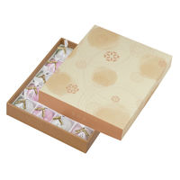 ヤマニパッケージ 和菓子容器 和彩 しらちゃ色20ヶ入 トレー付 19-102SB 1ケース(200個)（直送品）