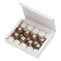 ヤマニパッケージ 和菓子容器 白組立て 大 19-113 1ケース(200個(100個×2))（直送品）