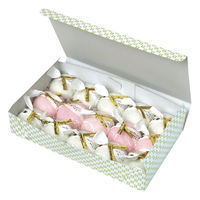 ヤマニパッケージ 和菓子容器 花の詩15ヶ入 19-158 1ケース(500個(100個×5))（直送品）