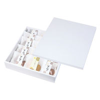 ヤマニパッケージ 和菓子容器 ホワイトギフト15ヶ入 19-167 1ケース(100個)（直送品）