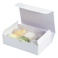 ヤマニパッケージ 和菓子容器 大福6ヶ入白トレー付 19-179B 1ケース(400個(100個×4))（直送品）