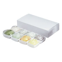 ヤマニパッケージ 和菓子容器 大福8ヶ入白トレー付 19-180B 1ケース(400個(100個×4))（直送品）